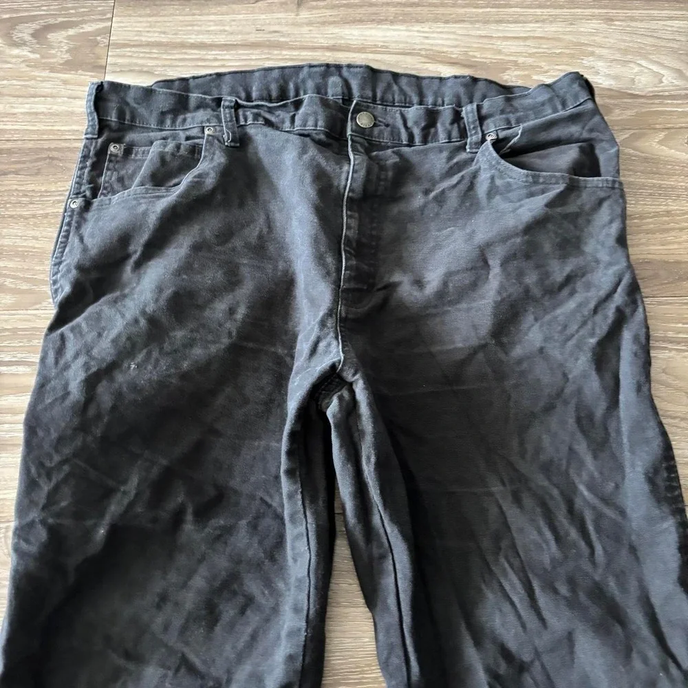 Vintage Y2K/2000s Grunge Faded Black Dickies Workwear Streetwear Carpenter Pants